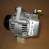 This alternator is very small (4 inches in diameter) and is rated at 45 amps.